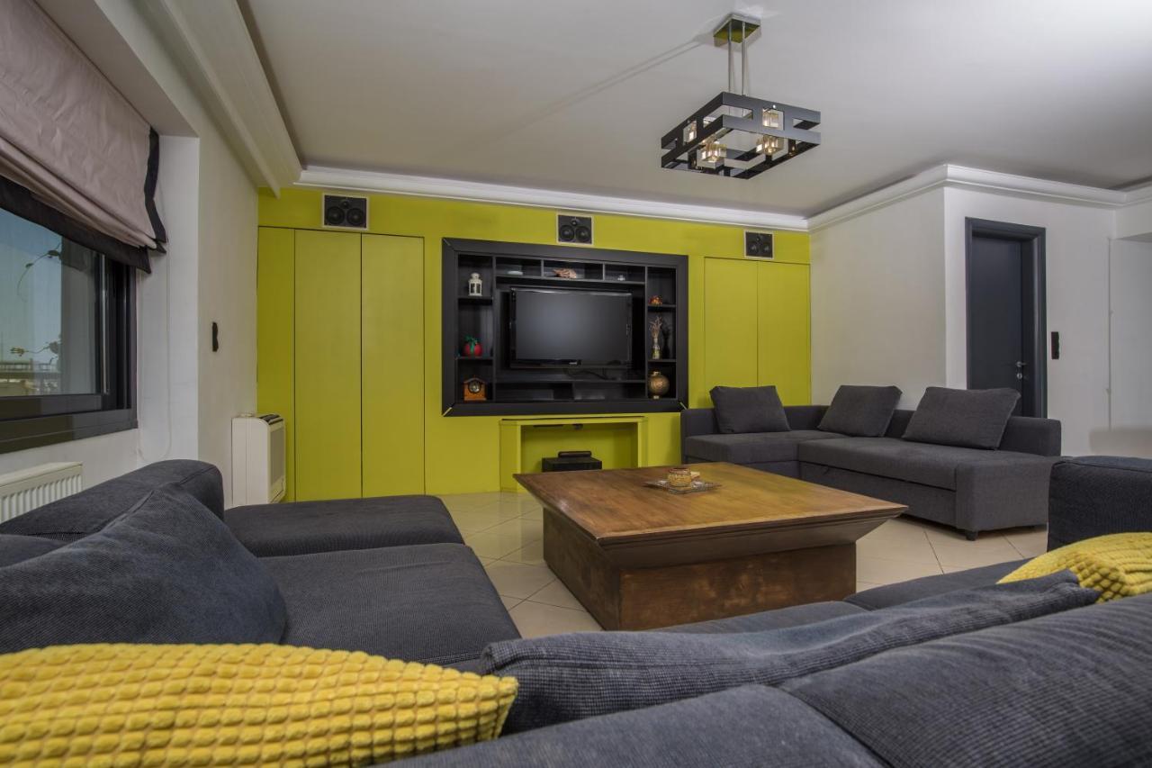 Spacious Modern Apartments With Great Rooftop View Athens Exterior photo