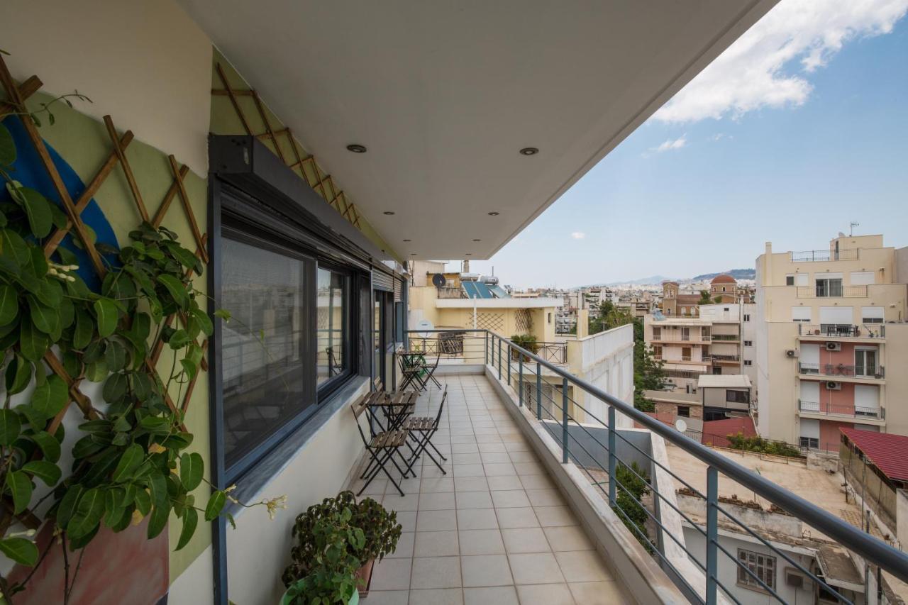 Spacious Modern Apartments With Great Rooftop View Athens Exterior photo