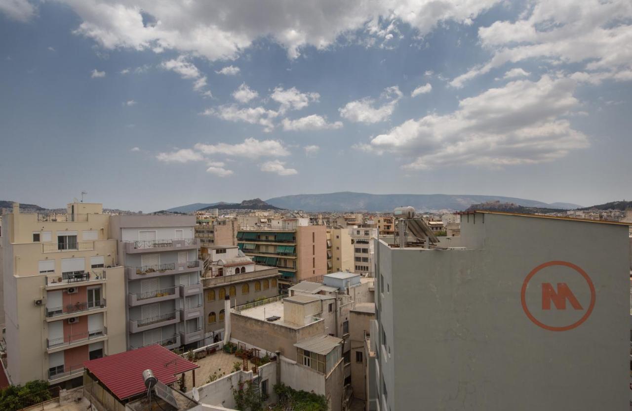 Spacious Modern Apartments With Great Rooftop View Athens Exterior photo