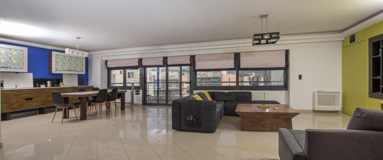 Spacious Modern Apartments With Great Rooftop View Athens Exterior photo