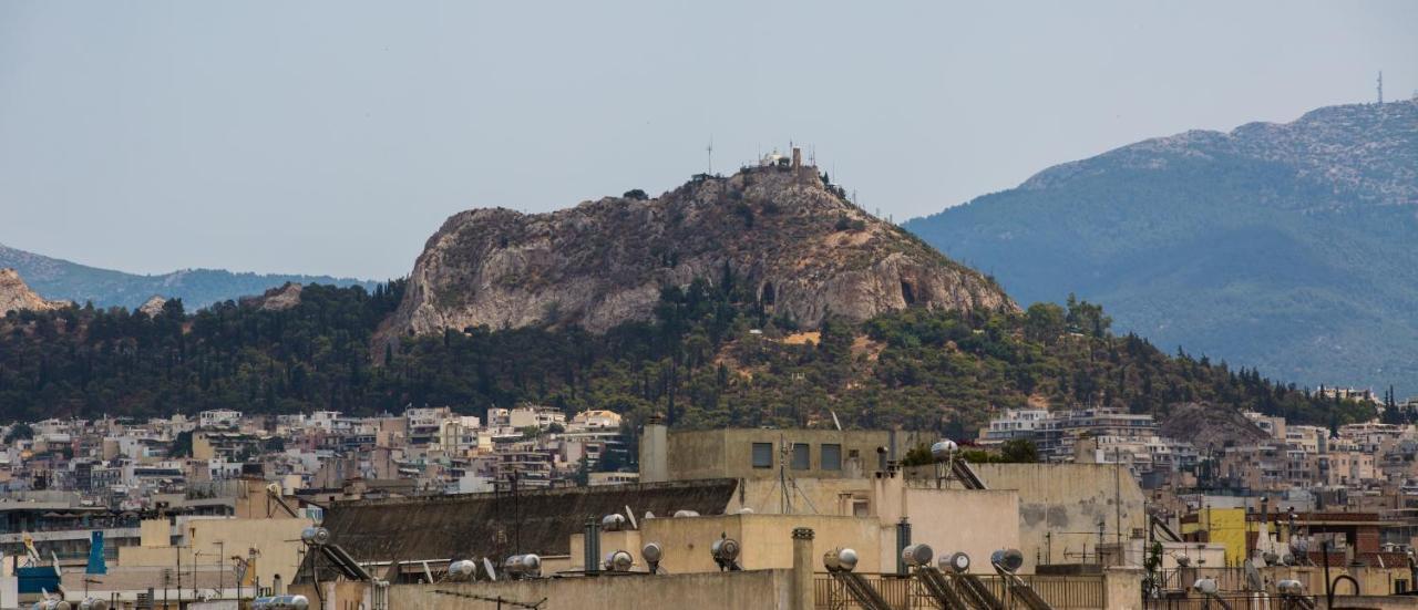 Spacious Modern Apartments With Great Rooftop View Athens Exterior photo