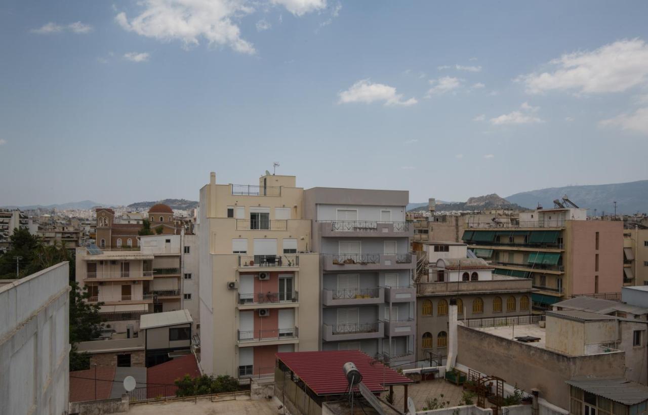 Spacious Modern Apartments With Great Rooftop View Athens Exterior photo
