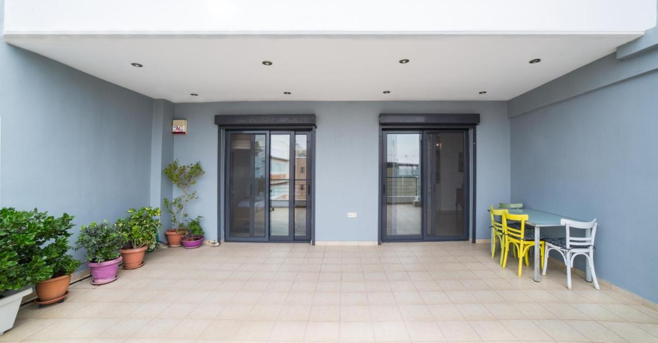Spacious Modern Apartments With Great Rooftop View Athens Exterior photo