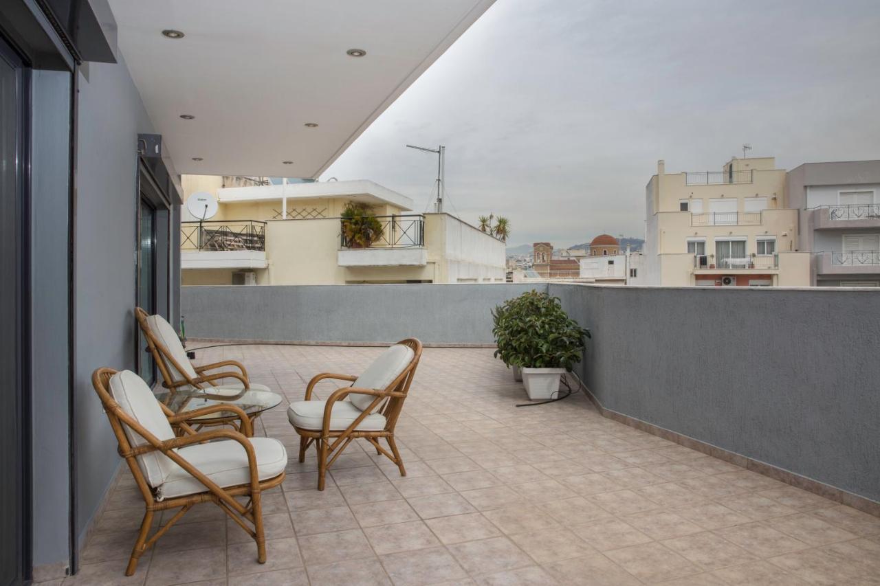 Spacious Modern Apartments With Great Rooftop View Athens Exterior photo